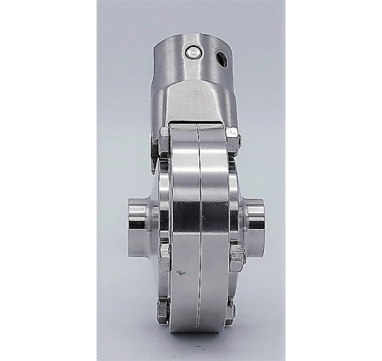 Stainless steel butterfly valve, welded type S-S | DN20