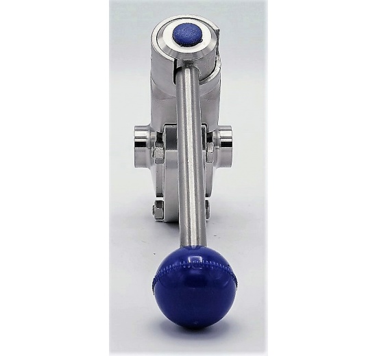 Stainless steel butterfly valve, welded type S-S | DN20