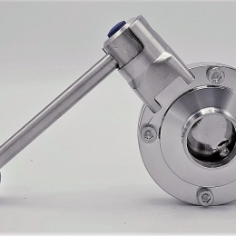Stainless Steel Butterfly Valve, Welded, type S-S DN32
