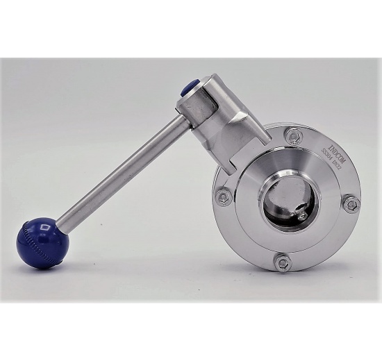 Stainless Steel Butterfly Valve, Welded, type S-S DN32