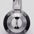 Stainless steel butterfly valve, welded type S-S | DN40