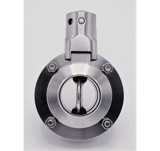 Stainless steel butterfly valve, welded type S-S | DN40