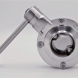 Stainless steel butterfly valve, welded type S-S | DN50