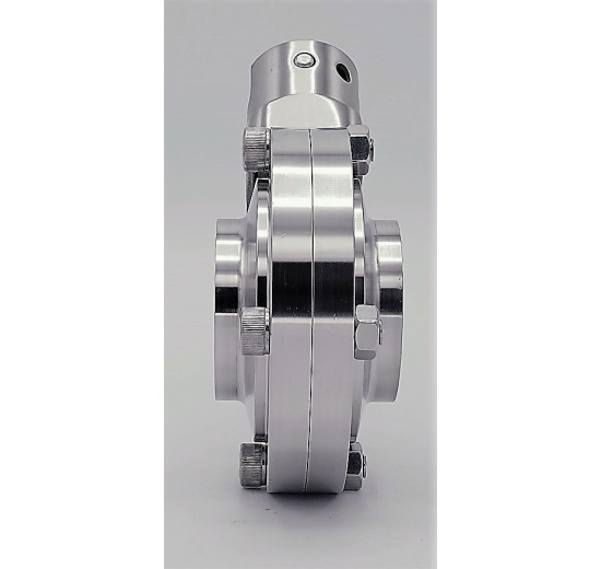 Stainless steel butterfly valve, welded type S-S | DN50