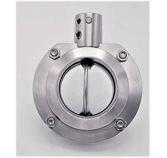 Stainless Steel Butterfly Valve, welded, type S-S DN65_180