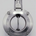 Stainless steel butterfly valve, welded type S-S DN65