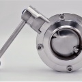 Stainless steel butterfly valve, welded type S-S DN65