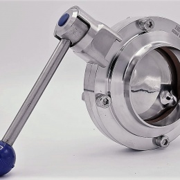 Stainless Steel Butterfly Valve, Welded, type S-S DN80
