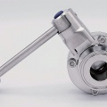 Stainless steel butterfly valves, CLAMP DN25 (collar 50.5mm)