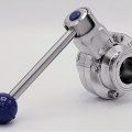 Stainless steel butterfly valves, CLAMP DN32 (collar 50.5mm)