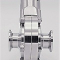 Stainless steel butterfly valves, CLAMP type C-C DN15 (collar 34mm)