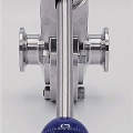Stainless steel butterfly valves, CLAMP type C-C DN15