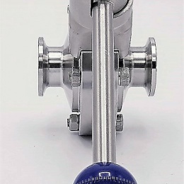Stainless steel butterfly valves, CLAMP type C-C DN20(K34)