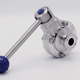 Stainless steel butterfly valves, CLAMP type C-C DN20(K34)