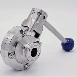 Stainless steel butterfly valves, CLAMP type C-C DN20(K34)