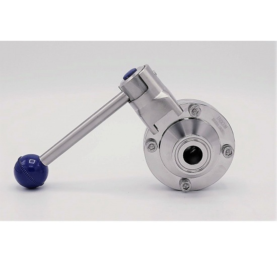 Stainless steel butterfly valves, CLAMP type C-C DN20(K34)