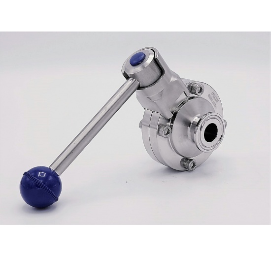 Stainless steel butterfly valves, CLAMP type C-C DN20(K34)