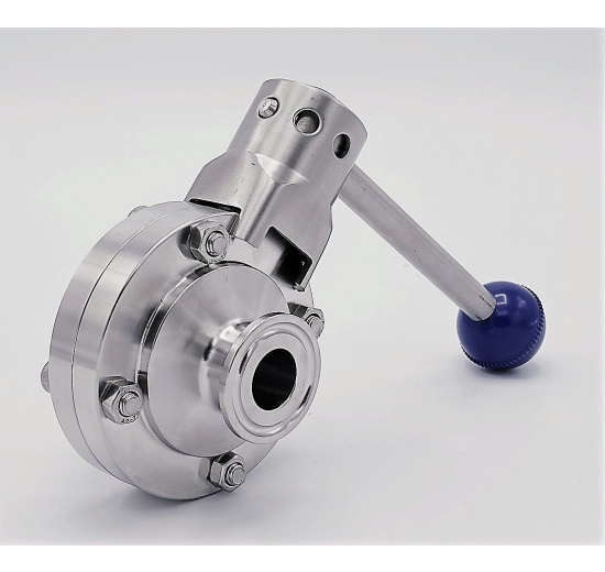Stainless steel butterfly valves, CLAMP type C-C DN20(K34)