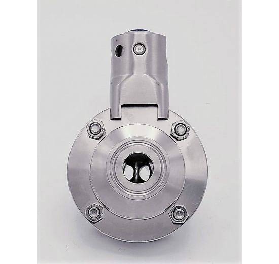 Stainless steel butterfly valves, CLAMP type C-C DN20(K34)