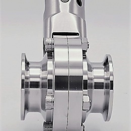 Stainless steel butterfly valves, CLAMP type C-C DN32 (collar 50.5mm)