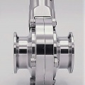 Stainless steel butterfly valves, CLAMP type C-C DN40 (collar 50.5mm)