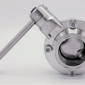Stainless steel butterfly valves, CLAMP type C-C DN50(K64)