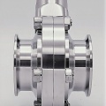Stainless steel butterfly valves, CLAMP type C-C DN50(K64)