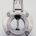 Stainless steel butterfly valves, CLAMP type C-C DN50(K64)