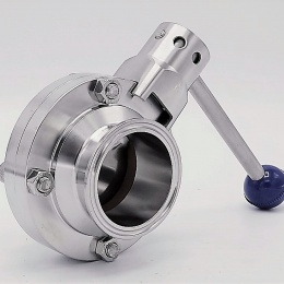 Stainless steel butterfly valves, CLAMP type C-C DN50(K64)