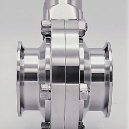 Stainless steel butterfly valves, CLAMP type C-C DN50(K64)