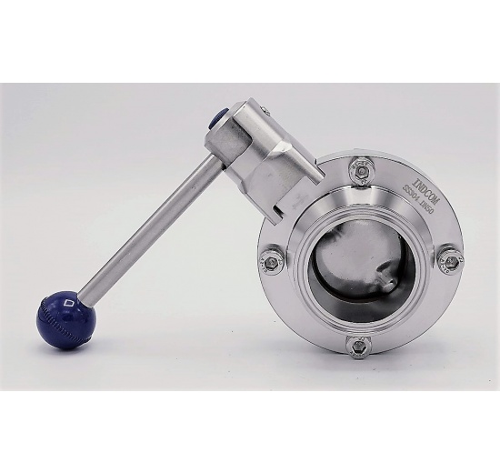 Stainless steel butterfly valves, CLAMP type C-C DN50(K64)