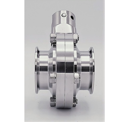 Stainless steel butterfly valves, CLAMP type C-C DN50(K64)