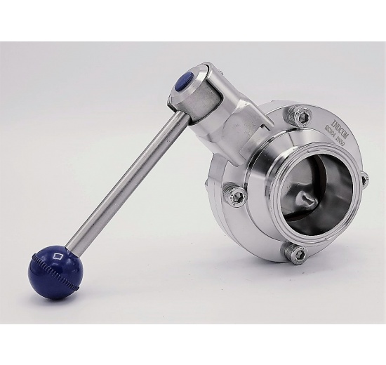 Stainless steel butterfly valves, CLAMP type C-C DN50(K64)