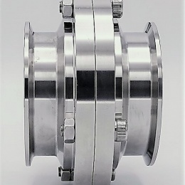 Stainless steel butterfly valves, CLAMP type C-C | DN65_180 (K91)