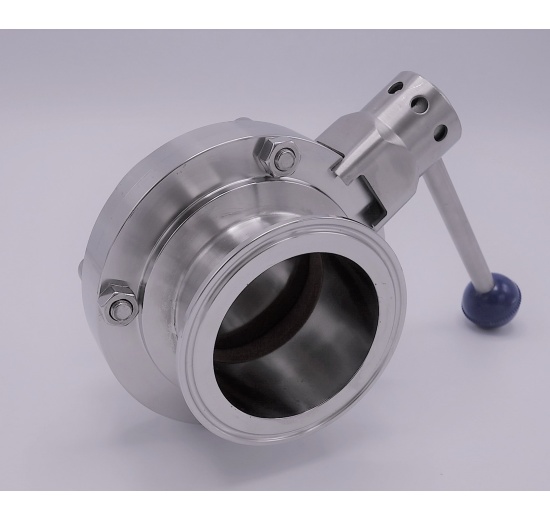 Stainless steel butterfly valves, CLAMP type C-C | DN65(K91)