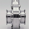 Stainless steel butterfly valves, CLAMP type C-C DN80(K106)