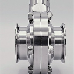 Stainless steel butterfly valves, CLAMP type C-C DN80(K106)