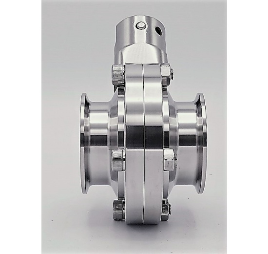 Stainless steel butterfly valves, CLAMP type C-C DN80(K106)