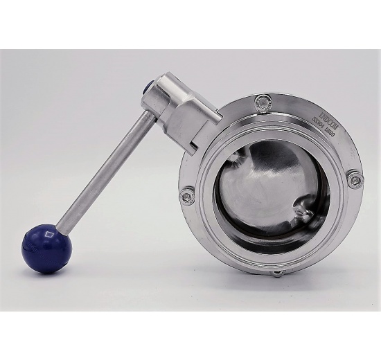Stainless steel butterfly valves, CLAMP type C-C DN80(K106)