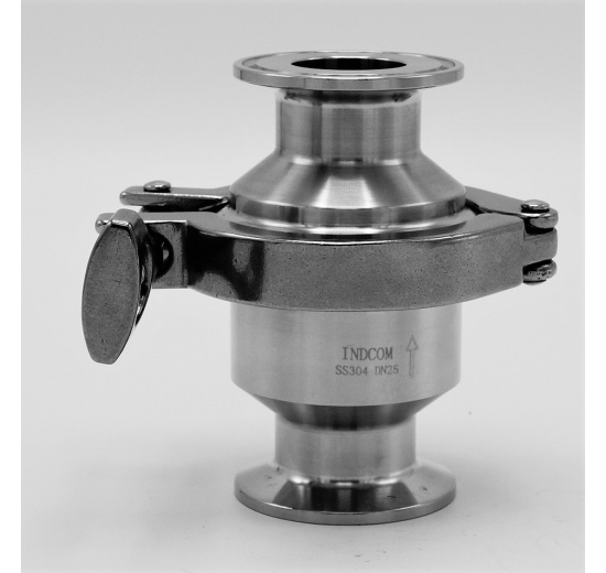 Stainless Steel Check Valve, CLAMP C-C DN25