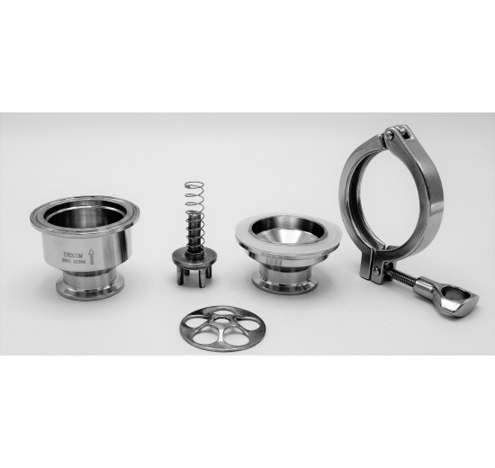 Stainless Steel Check Valve, CLAMP C-C DN32