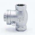 Stainless steel check valve, floating, threaded | 1/2”