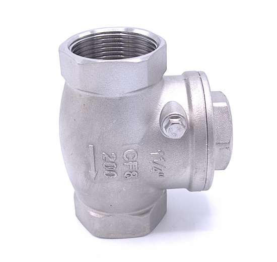 Stainless steel check valve G thread type