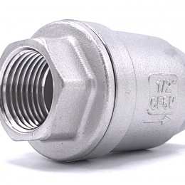 Stainless steel check valve, thread 1/2”
