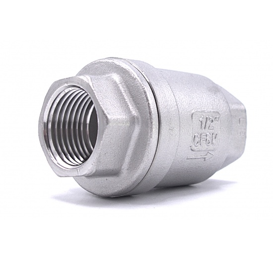 Stainless steel check valve, thread 1/2”