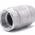 Stainless steel check valve, thread type 1 1/4”