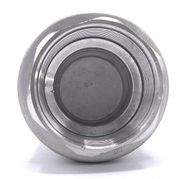 Stainless steel check valve, thread type 1 1/4”