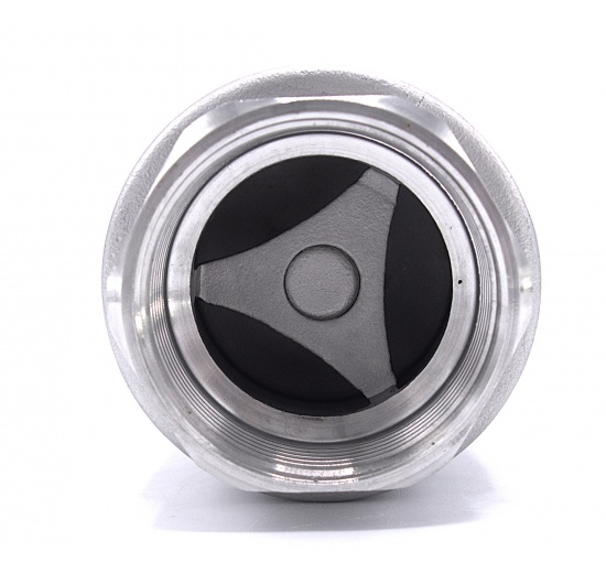 Stainless steel check valve, thread type 1 1/4”