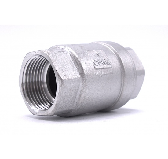 Stainless Steel Check Valve, threaded 1”
