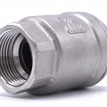 Stainless steel check valve, threaded 3/4”